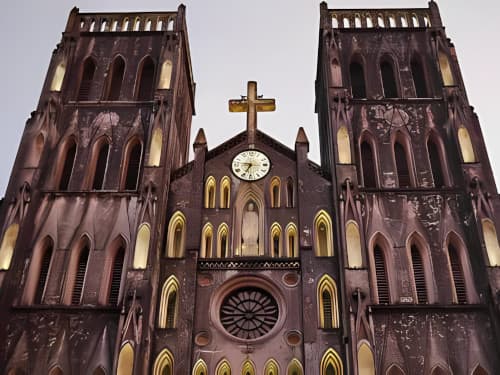 Vietnam Hanoi Great Church