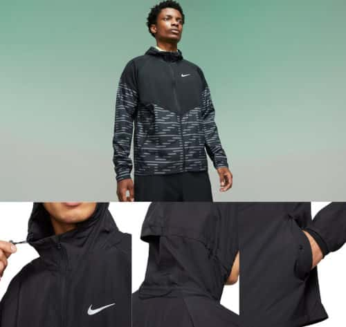 nike rpl mylar hoodyjacket