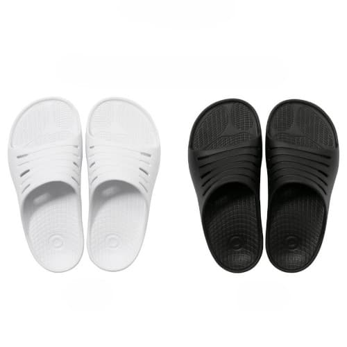 Conditioning Sandal Slide ブラック ホワイト