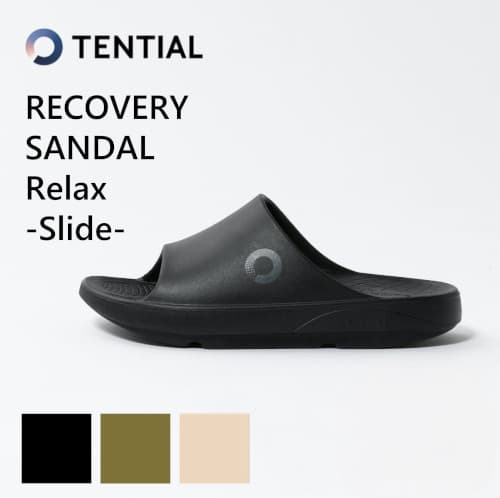 TENTIAL Recovery Sandal Slide 横